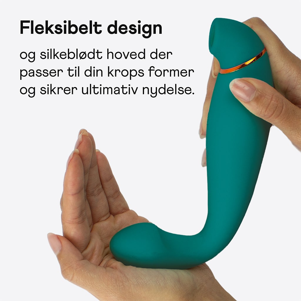 Amina Amor 3-i-1 klitoris stimulator